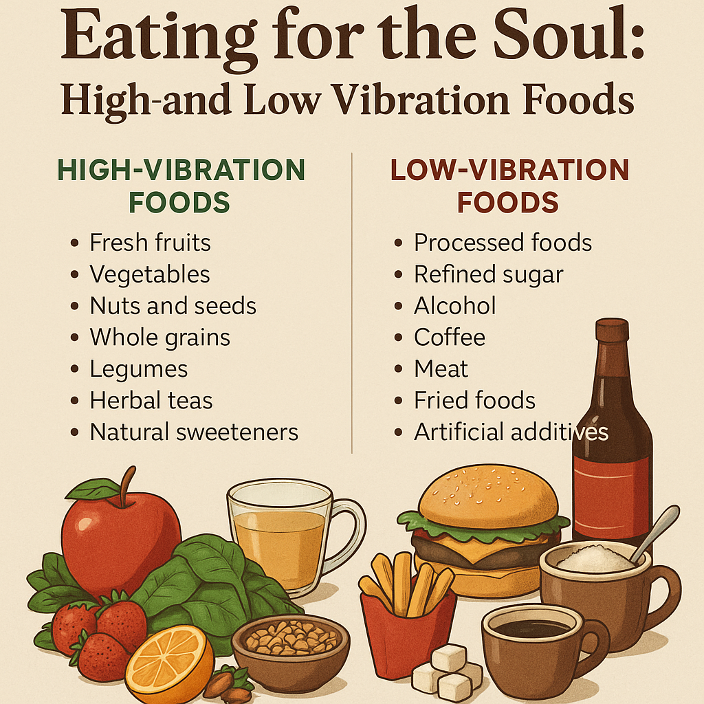 Eating for the Soul: High and Low Vibration Foods