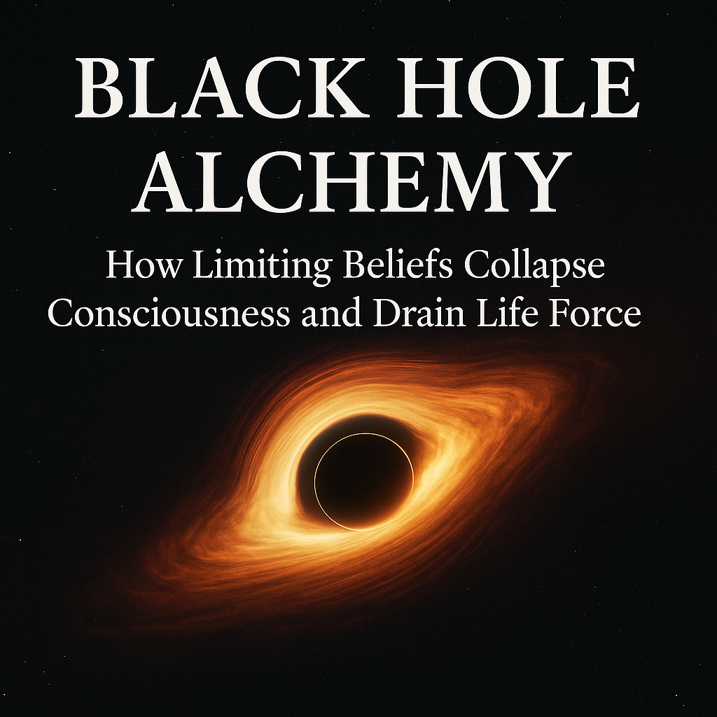 Black Hole Alchemy: How Limiting Beliefs Collapse Consciousness and Drain Life Force